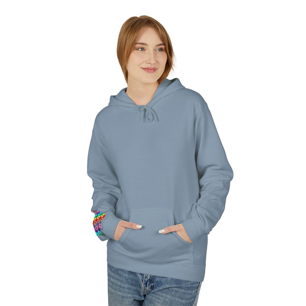 Unisex Midweight Fleece Hoodie - Loud, Clear, Unapologetic Statement Apparel, Casual Wear, Gifts for Him/Her, Hooded Sweatshirt