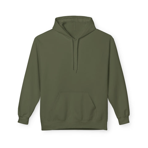 Unisex Midweight Fleece Hoodie - Loud, Clear, Unapologetic Statement Apparel, Casual Wear, Gifts for Him/Her, Hooded Sweatshirt