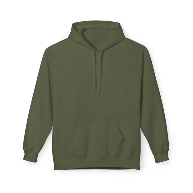 Unisex Midweight Fleece Hoodie - Loud, Clear, Unapologetic Statement Apparel, Casual Wear, Gifts for Him/Her, Hooded Sweatshirt