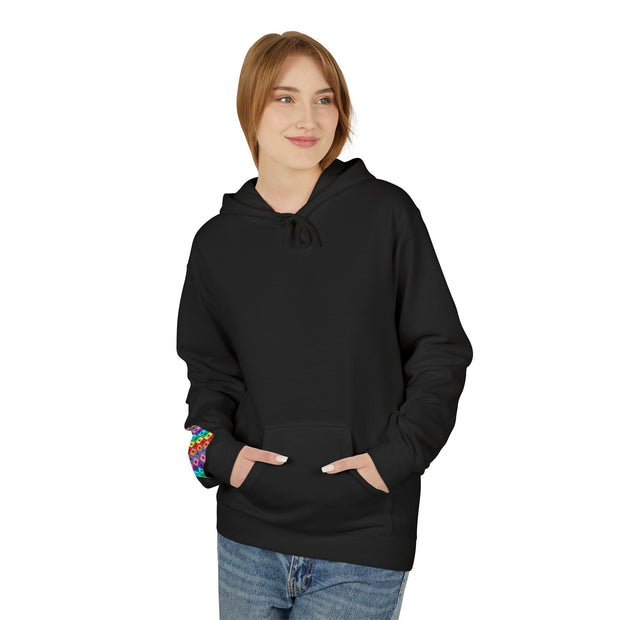 Unisex Midweight Fleece Hoodie - Loud, Clear, Unapologetic Statement Apparel, Casual Wear, Gifts for Him/Her, Hooded Sweatshirt