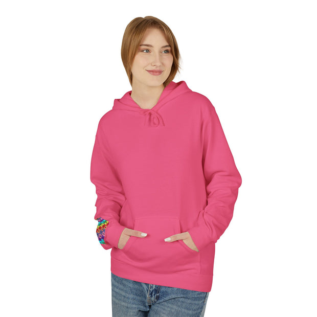 Unisex Midweight Fleece Hoodie - Loud, Clear, Unapologetic Statement Apparel, Casual Wear, Gifts for Him/Her, Hooded Sweatshirt