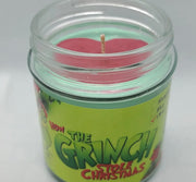 Grinch Candle