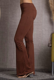 Brown Woman Pants