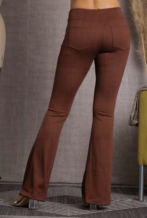 Brown Woman Pants