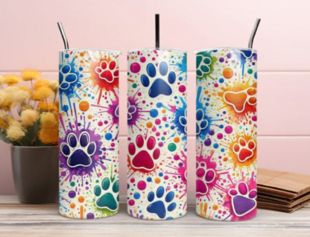 Dog Mom tumbler
