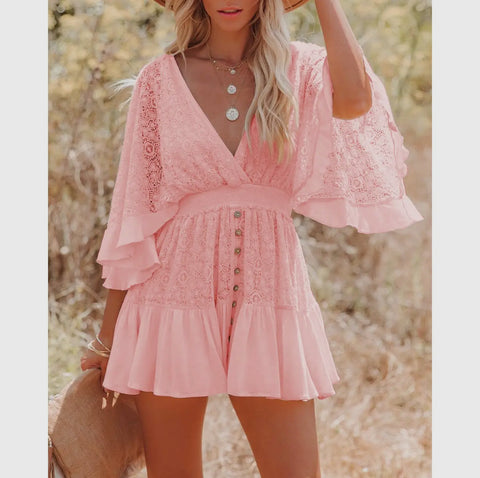 Lace Mini Dress