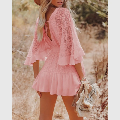 Lace Mini Dress