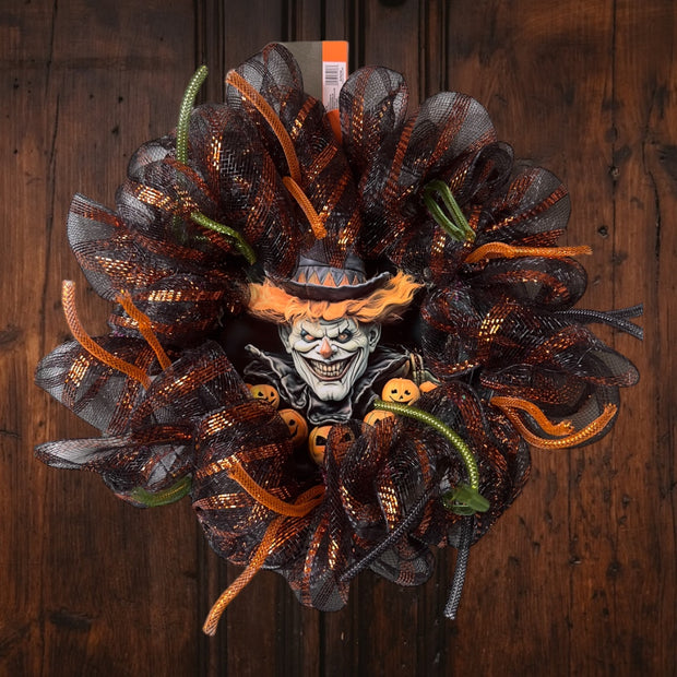 Clown wreath