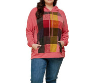 Geometric Multi Colored Hoodie