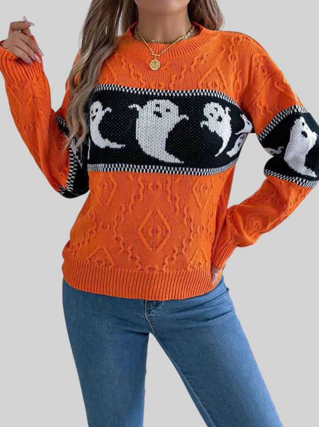 Classic Knit Long Sleeve Sweater – Everyday Cozy Essential
