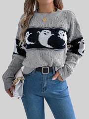 Classic Knit Long Sleeve Sweater – Everyday Cozy Essential