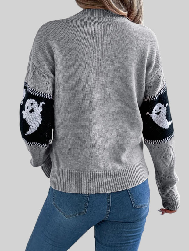 Classic Knit Long Sleeve Sweater – Everyday Cozy Essential
