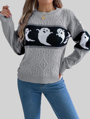 Classic Knit Long Sleeve Sweater – Everyday Cozy Essential