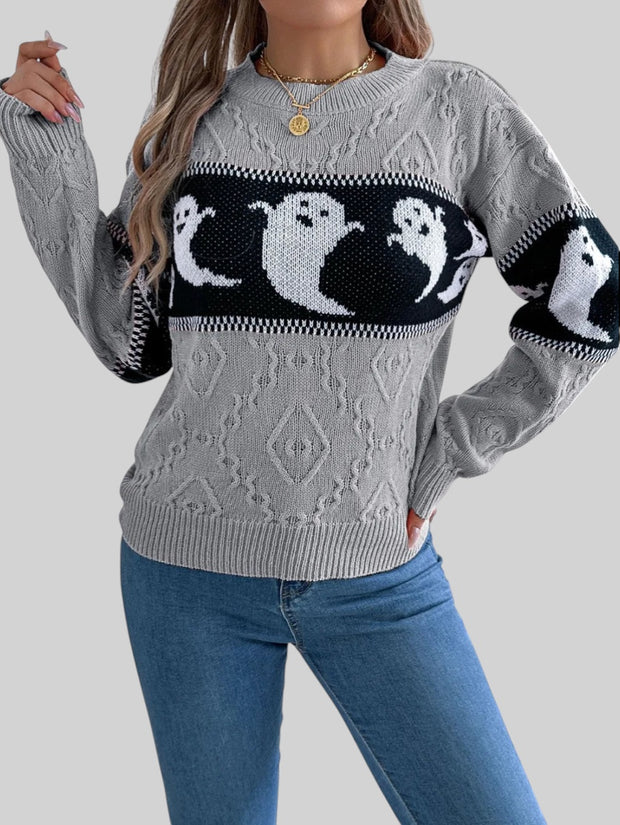 Classic Knit Long Sleeve Sweater – Everyday Cozy Essential