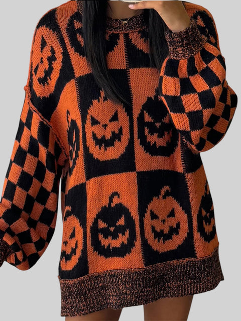 Pumpkin Patch Knit Sweater