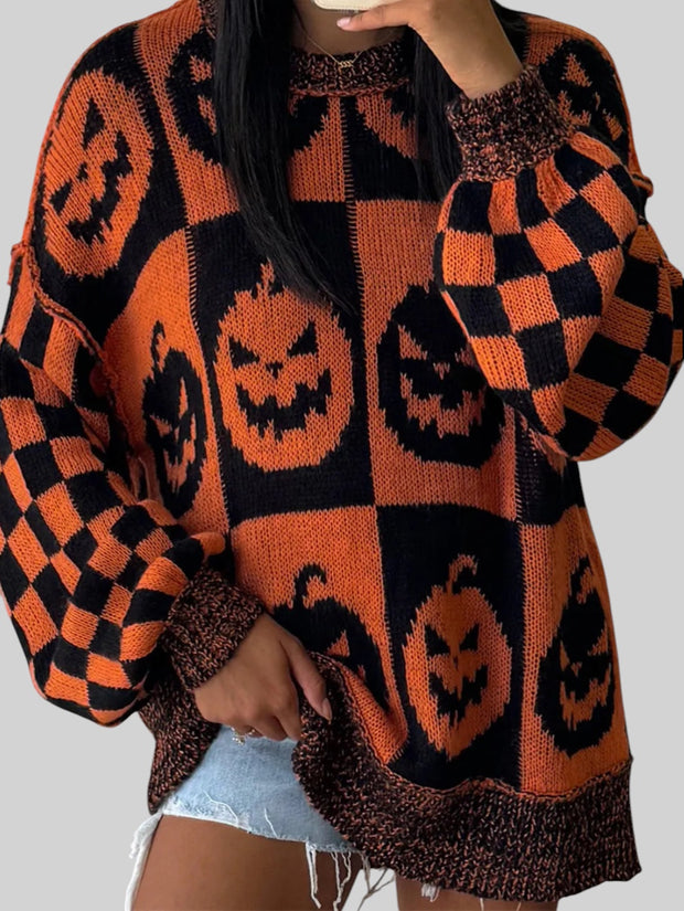 Pumpkin Patch Knit Sweater