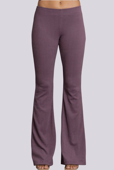 Mauve Wide-Leg Women’s Pants