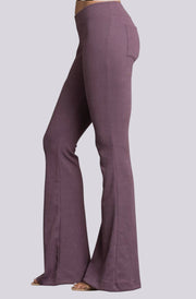 Mauve Wide-Leg Women’s Pants