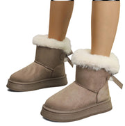 Fur-Lined Winter Boots