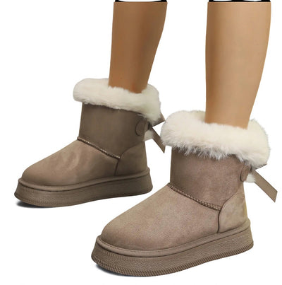 Fur-Lined Winter Boots
