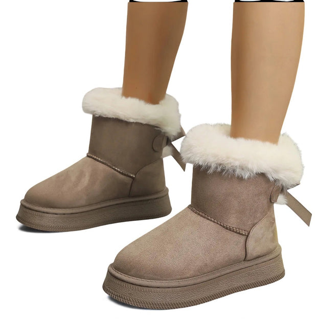 Fur-Lined Winter Boots