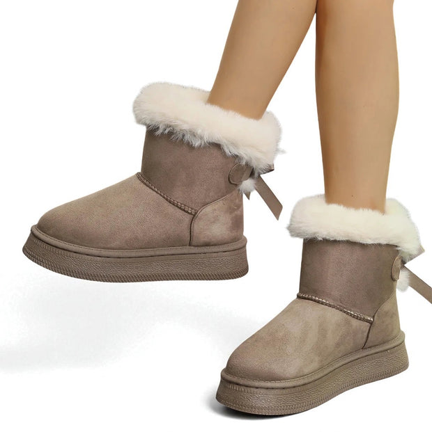 Fur-Lined Winter Boots