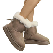 Fur-Lined Winter Boots